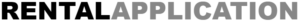 Rental Application